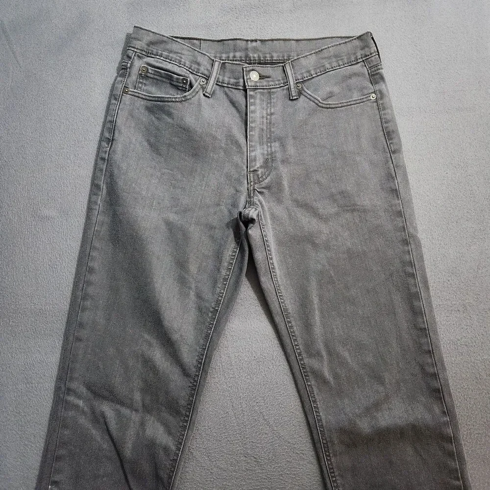 Levi's 541 Jeans Men 32X38 (34X35) Dark Gray Athletic Taper Fit